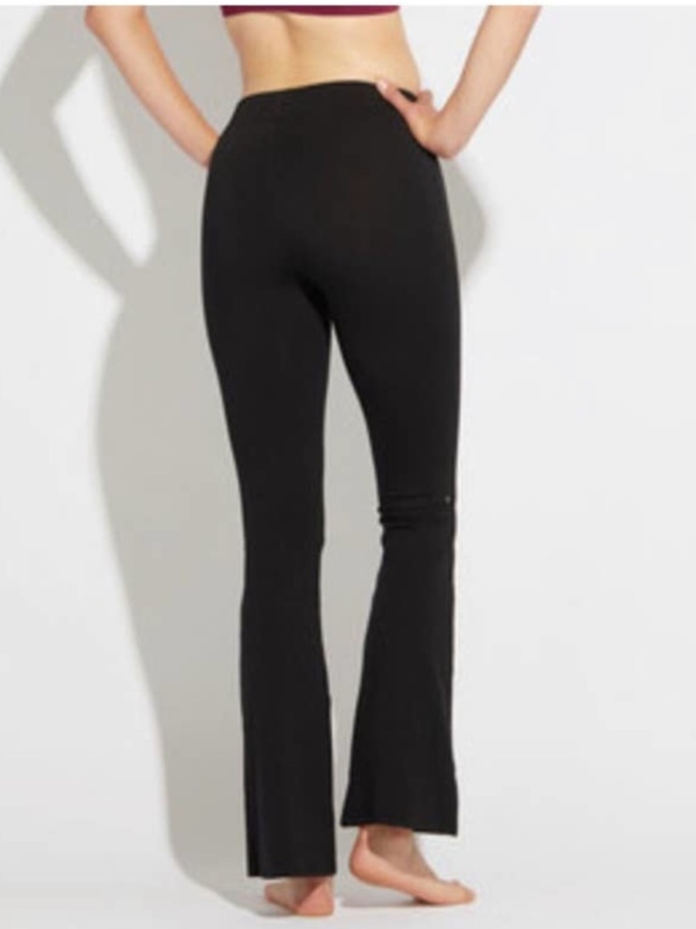 Pact Black Flared Leggings